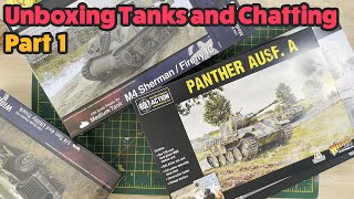 Unboxing some Rubicon and Warlord Tanks and having a little chat 🙃 Part 1 [upl. by Yrehcaz]