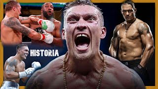 El GIGANTE y BRUTAL Boxeador que llega a DESTROZAR en los pesos pesados  OLEKSANDR USYK Historia [upl. by Eta]