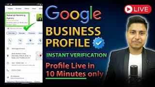 How To Verify Google Business Using The Video Method [upl. by Malinowski]