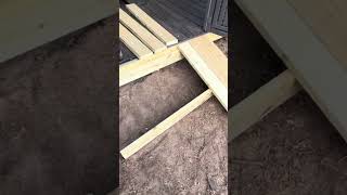 Build a Tool Shed Ramp in UNDER 1 HOUR SHORTS [upl. by Drofiar723]