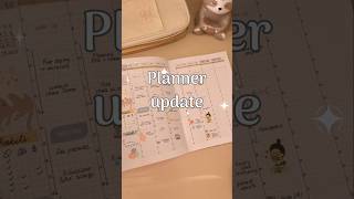 Planner Update ✏️☕️ [upl. by Idnam502]