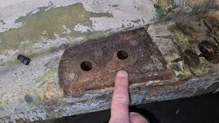 Mini Marcos bulkhead crossmember repair [upl. by Daas]