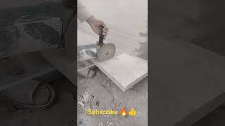 Marble stone cutting marblecutting [upl. by Hsivat296]