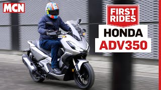 The Honda 2022 ADV350 combines the best bits of a motorcycle and scooter  MCN Review [upl. by Anayi416]