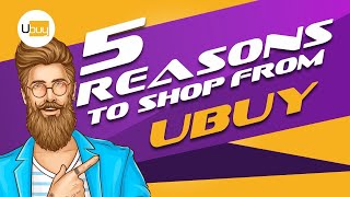 5 Reasons To Shop From Ubuy  Buy Imported Products of Premium Brands Online at Ubuy India [upl. by Emmott]