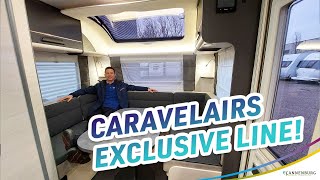 Caravelair Exclusive Line 522 caravan modeljaar 2024 [upl. by Nanny]