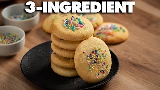 3 Ingredient Sugar Cookies [upl. by Audy]