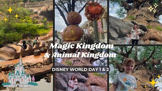 Magic Kingdom amp Animal Kingdom ✨•Disney World Day 1 amp 2•✨ [upl. by Glen]