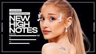 Ariana Grande New AMAZING F♯5 BELTS in Into You 2024 [upl. by Gould446]