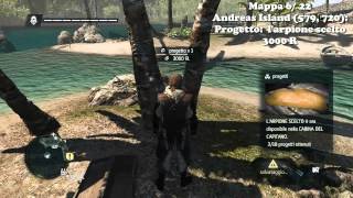 Assassins Creed IV Black Flag  Guida alle mappe del tesoro 2222 italiano [upl. by Irtemed616]