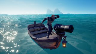 ￼Rowboat In Sloop Hourglass Is ESSENTIAL  Sea of Thieves ￼ [upl. by Johnsten]