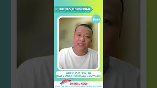 IPASS Online Review and Mentoring Academy Students TestimonialJose [upl. by Clymer590]