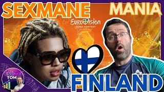 🇫🇮 Sexmane  quotManiaquot REACTION amp ANALYSIS  UMK Finland  Eurovision 2024 [upl. by Garlen]