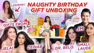 LASHENG BIRTHDAY GIFT UNBOXING WAHAHA SORRY NA AGAD [upl. by Batchelor]