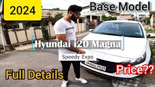 New Hyundai i20 Magna 2024 Full Review  On Road Price 745  1220 Lakh  i20 Base Model [upl. by Haida]