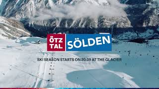 Ski season starts on Sept 20 2024  Sölden [upl. by Zetana]