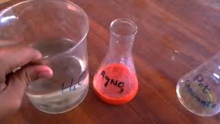 Chloride determination in water  Qualitative analysis  Analytical Chemistry [upl. by Vyse726]