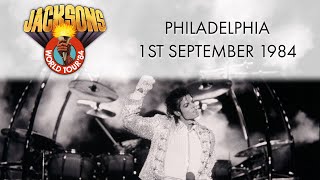 The Jacksons  Victory Tour Philadelphia 1st September 1984 [upl. by Enihpled]