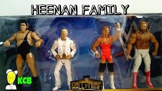 WWE Heenan Family Hall Of Fame 4pack Set Review [upl. by Winfield283]