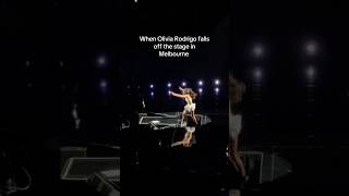 When Olivia Rodrigo fell off the stage [upl. by Paik]