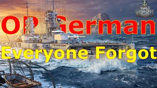 World of Warships The Overpowered German Battleship Everyone Forgot About Check Comments [upl. by Staten533]