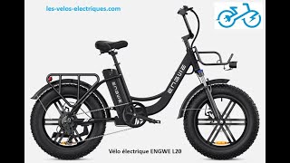 Vélo électrique ENGWE L20 [upl. by Yelsnik192]