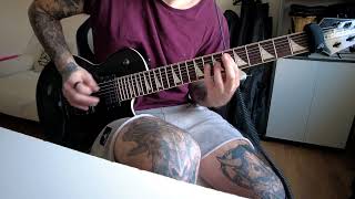 CANNIBAL CORPSE  DEVOURED BY VERMIN GUITAR COVER [upl. by Glassco199]