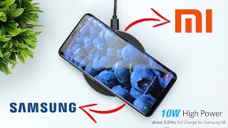 Xiaomi Mi Wireless Charger  беспроводное зарядное устройство на 10вт [upl. by Dnomyad]