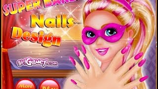 Barbie Dress Up Games  Barbie Nail Design Games [upl. by Renate685]