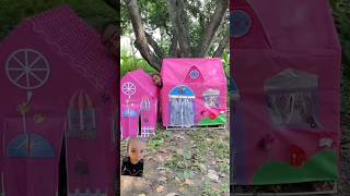 two tent house youtubeshorts shortvideos viralvideos video funny [upl. by Yengac641]