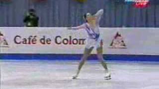 Julia Sebestyen 2001 Europeans free program [upl. by Ellinej]