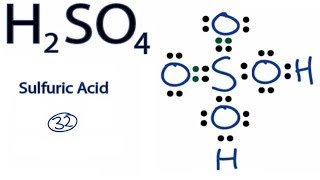 H2SO4 Lewis Structure How to Draw the Lewis Structure for H2SO4 [upl. by Aittam853]