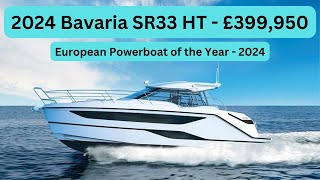 Boat Tour  BAVARIA SR33 HT  £399950  Great Open Plan Interior Layout [upl. by Volny]