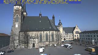 Webcam Marktplatz Köthen Zeitraffer vom 20240306 [upl. by Yennep]