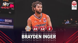 Brayden Inger 22 PTS 12 REB vs Nuggets [upl. by Htebirol]