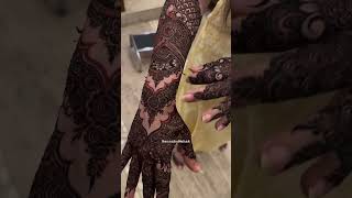 Beutiful 💞 Bridal mehndi design😻 [upl. by Emse]