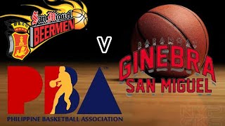 SAN MIGUEL BEERMEN VS BARANGAY GENEBRA PBA GOVERNORS CUP SEMIFNAL [upl. by Ettevol]