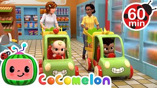 Shopping Cart Song  Colorful CoComelon Nursery Rhymes  Sing Along Songs for Kids [upl. by Kassi]