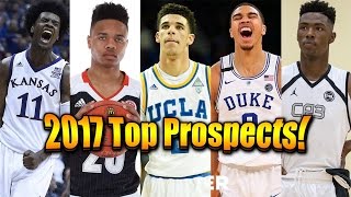 TOP 20 NBA ROOKIES MOCK DRAFT 20172018 [upl. by Glovsky560]