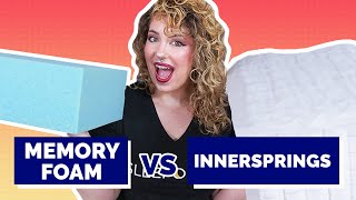 Innerspring Vs Memory Foam  Which Bed Is Best For You [upl. by Drarehs]