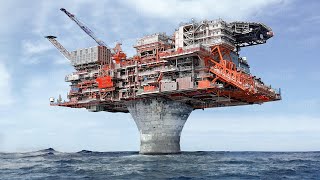 Life inside Giant Offshore Rigs in Middle of the Ocean [upl. by Sirromal138]