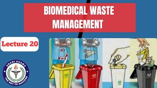 PSM Lecture20  Biomedical waste management  Socioeconomic scale [upl. by Dnomsaj]