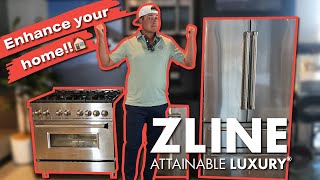 A Luxury kitchen without the cost  ZLINE has the BEST affordable appliances [upl. by Akiwak]