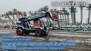 LOOK AT THIS BEAST 2014 SKYJACK ZB2044 [upl. by Diego]