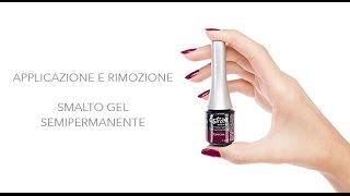 Tutorial smalto gel semipermanente Estrosa [upl. by Howard]