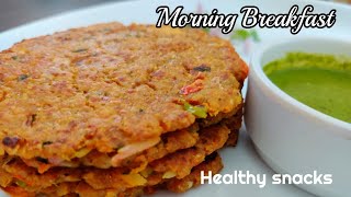 Less oil healthy Breakfast  Oats pancake  कम तेल से बनाए सुबह शाम का हैल्थी नाश्ता [upl. by Chandra]