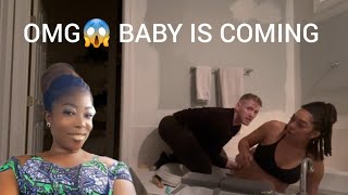 New😱 Unassisted Home Birth Vlog  Signs Of Labor [upl. by Zacks269]