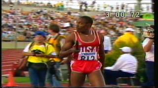 4x400m Relay  1985 IAAF World Cup  Dramatic Finish [upl. by Ellga]