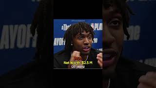 Tyrese Maxey net worth evolution networth evolution basketball throughtheyears shorts nba [upl. by Chapland]