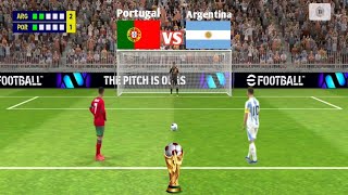 👉Portugal vs Argentina penalty shootout  🔥POR vs ARG HIGHLIGHTS⚽ [upl. by Alonzo]